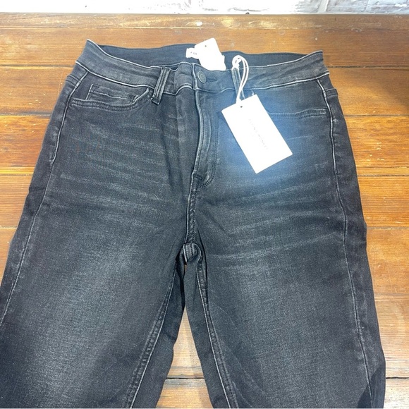 Flying Monkey far country super soft high rise Women's Black Skinny Jeans 29 - Picture 3 of 9